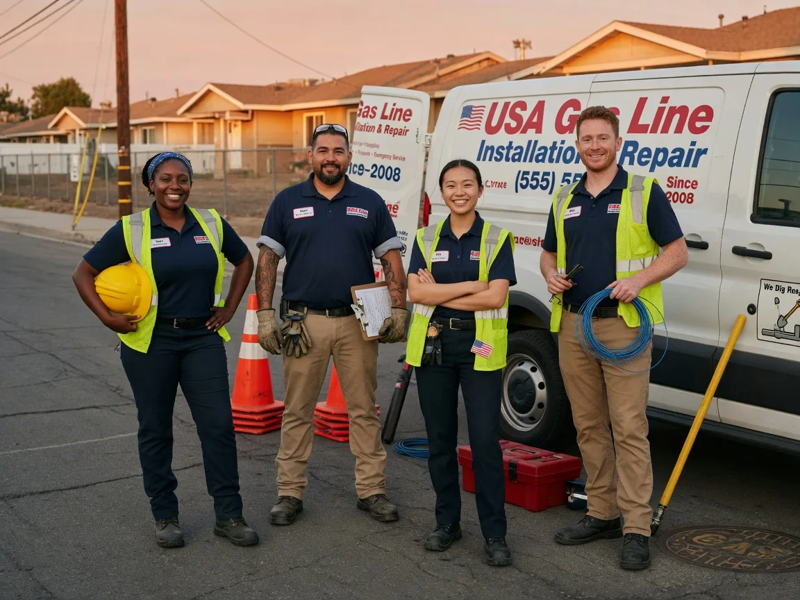 Gas Line Installation company in Arthur City, TX